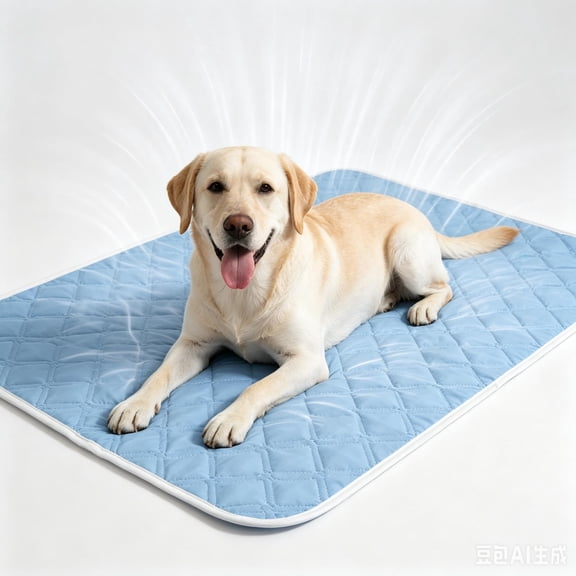 Pet Cooling Mat 27.56" × 19.69", Instant Self Cooling Pad for Dogs Cats Non-Toxic Waterproof Reusable Cool Sleeping Mat