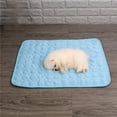 thumbnail image 1 of Pet Cooling Mat Breathable Absorb Body Heat Cotton Soft Large Summer Ice Pet Cushion for Puppy, 1 of 7