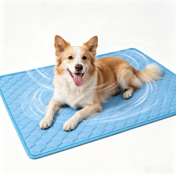 Pet Cooling Mat, Breathable Ice Cool Sleeping Pad for Dogs & Cats, Summer Heat Relief Washable Pet Cool Bed Mat