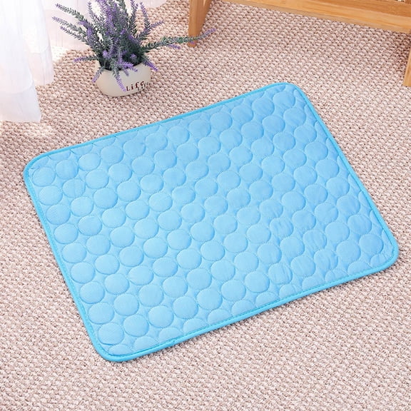 Pet Cooling Mat – Breathable Soft Summer Pad for Dogs & Cats, Washable Non-Toxic, Lightweight Indoor/Outdoor