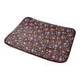 thumbnail image 1 of Pet Cooling Mat Cooling Mat for Dogs, Breathable Double-Sided Rattan Cooling Pet Bed, Cooling Bed for Dogs Non-Sticky Temperature Regulating Cooling Pad for Bed, Coffee Brown 1, 1 of 6