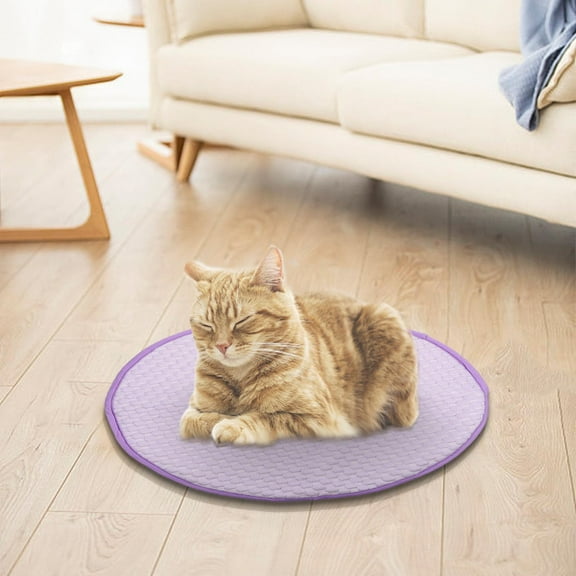 Pet Cooling Mat for Dogs Cats Gel Free Ice Pad Self Cooling Pet Bed Mat Summer Heat Relief for Pets Indoor Outdoor Use Travel Essential for Hot Weather Pet Supplies