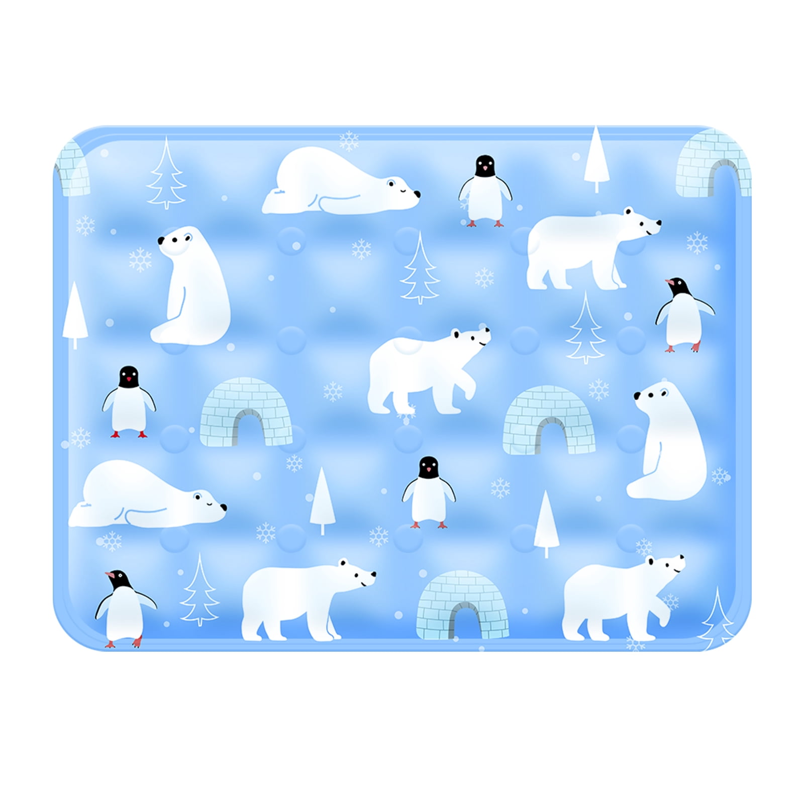 Pet Cooling Mat, Instant Cool Gel Pad for Dogs & Cats, Summer Instant Chill No Refrigeration, Portable Reusable Sleeping Bed (60*90cm/23.62*35.43in)