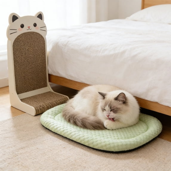Pet Cooling Mat, Non-Stick Summer Cooling Pad for Small Cats & Dogs Under 5lb, Breathable Washable Cooling Mat for Sofa, Car Seat, and Travel