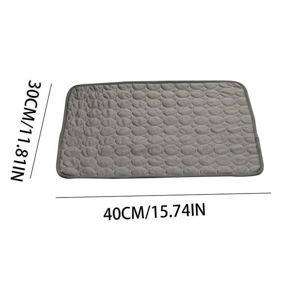 Pet Cooling Mat, Self-Cooling Gel Ice Pad for Dogs, Pressure Activated Pet Bed Mat Summer Heat Relief
