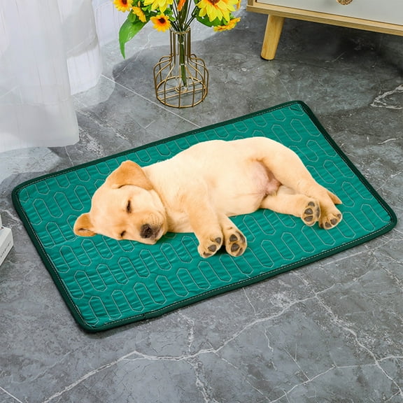 Pet Cooling Mat Self Cooling Pet Mat Pad for Dogs Cats - Ice Silk Kennel Bed Sofa Car Seat Cool Pad Non Toxic Summer Comfort Self Cooling Pad