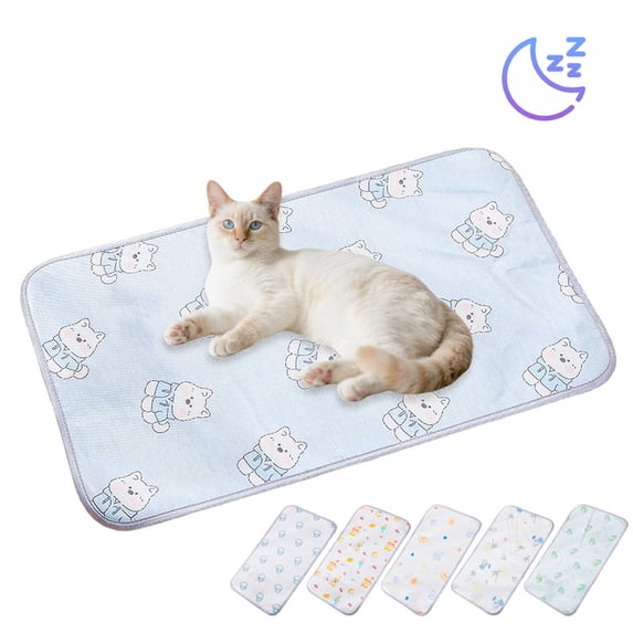 Pet Cooling Mat Waterproof Washable Cooling PadforDogsandIndoor Cats 20by30 Inch Summer Cooling BedforCrates Couch CarandHome UseforSmall DogsandKittens