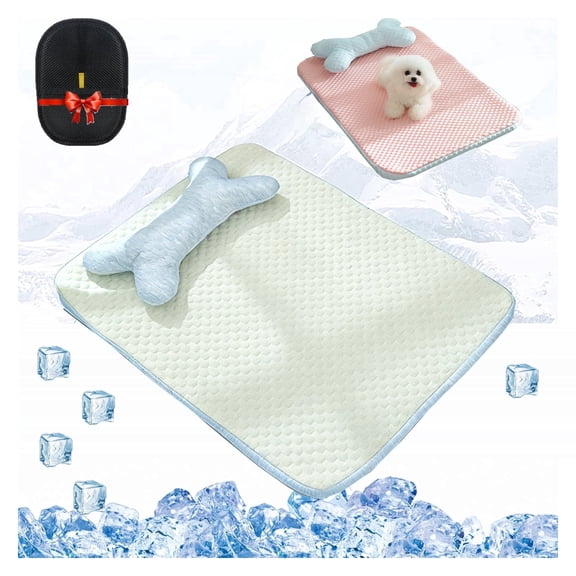 Pet Cooling Mat for Dogs Cats, Wear Resistant Dog Chill Pad, Washable Comfortable Pet Sleeping Rest Supplies, Waterproof Sleeping Pad