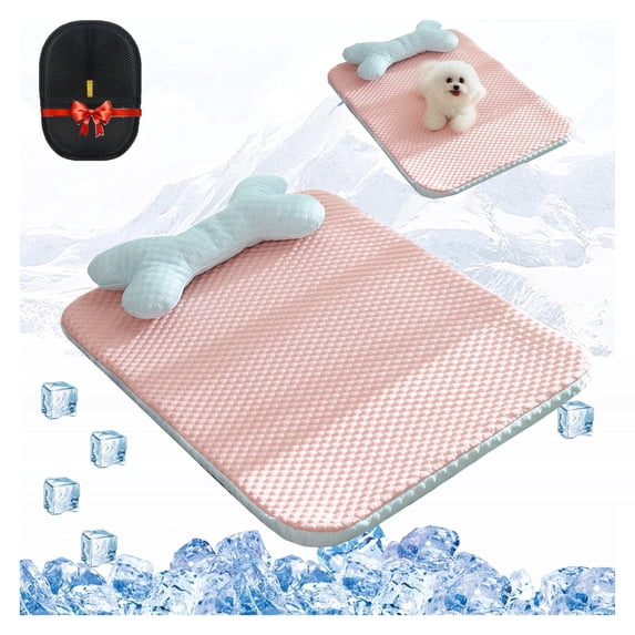 Pet Cooling Mat for Dogs Cats, Wear Resistant Dog Chill Pad, Washable Comfortable Pet Sleeping Rest Supplies, Waterproof Sleeping Pad