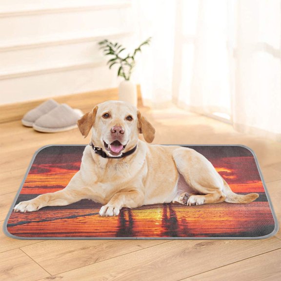 Pet Cooling Pad Foldable Self Cooling Mat Breathable Pet Cushion Sleep Pad for Dogs and Cats A Couple M