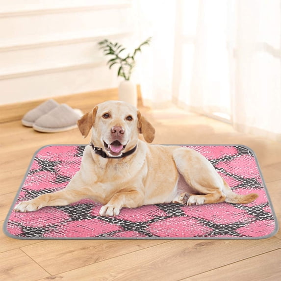 Pet Cooling Pad Foldable Self Cooling Mat Breathable Pet Cushion Sleep Pad for Dogs and Cats Black and White Diamonds S