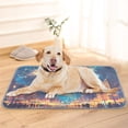 thumbnail image 1 of Pet Cooling Pad Foldable Self Cooling Mat Breathable Pet Cushion Sleep Pad for Dogs and Cats City Fireworks M, 1 of 9