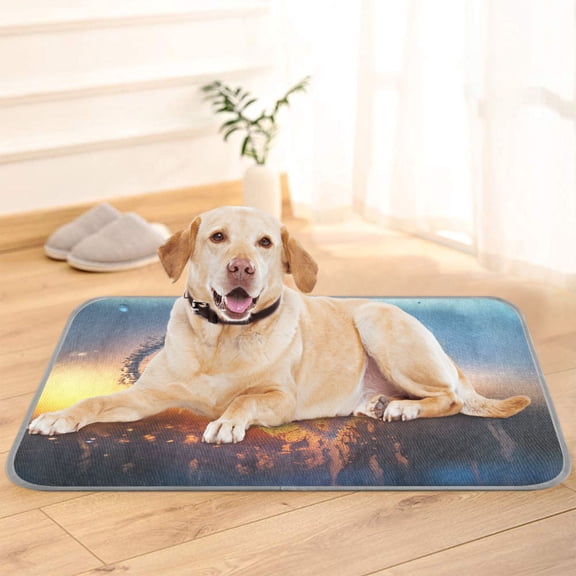 Pet Cooling Pad Foldable Self Cooling Mat Breathable Pet Cushion Sleep Pad for Dogs and Cats Heart on The Window S