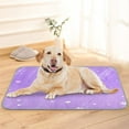 thumbnail image 1 of Pet Cooling Pad Foldable Self Cooling Mat Breathable Pet Cushion Sleep Pad for Dogs and Cats Purple Stars and Hearts S, 1 of 9