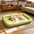 thumbnail image 1 of Pet Cooling Sleeping Mat for Dogs and Cats, Summer Cooling Mattress Pad, Cooling Dog Bed Mat for Heat Relief, Comfortable Breathable Surface, Machine Washable and Durable, 1 of 4