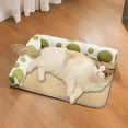 thumbnail image 1 of Pet Coolings Mat Summer Cooling Pad for Cats, Tear Proof Rattan, Fabric Ventilated Breathability, Summer Pet Supplies, 1 of 6
