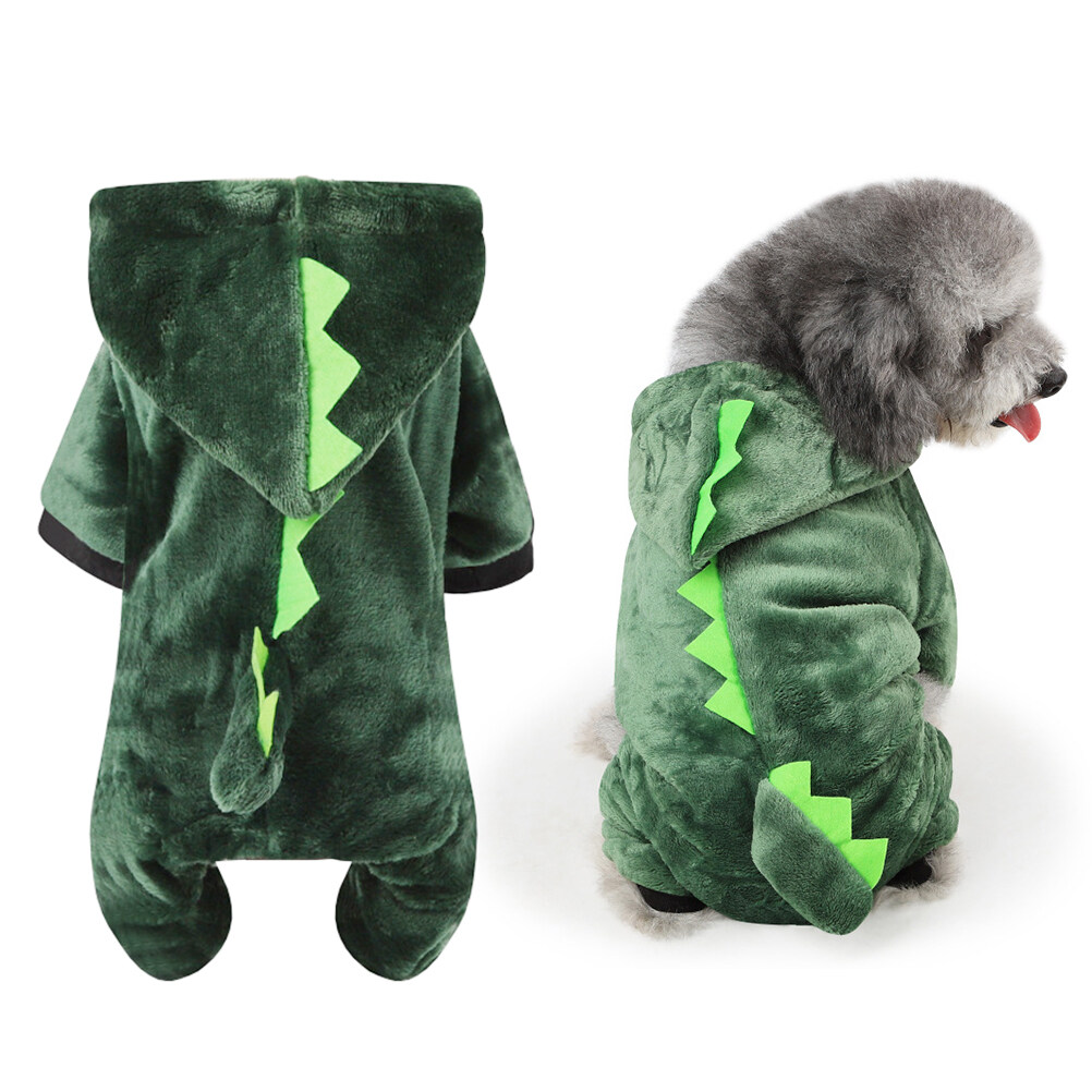 Pet Costume Dog Halloween Suit Dog Dinosaur Costume Dog Jumpsuit Pet