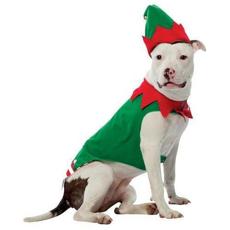 Dog elf costume xl best sale