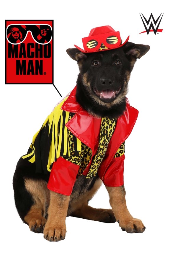 Pet Costume Macho Man