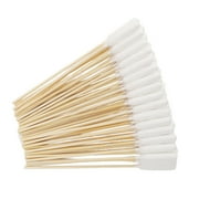 Pet Cotton Swabs, Cleaning Safe Dog Ears Cotton Buds Bamboo Stick 100pcs  For Home