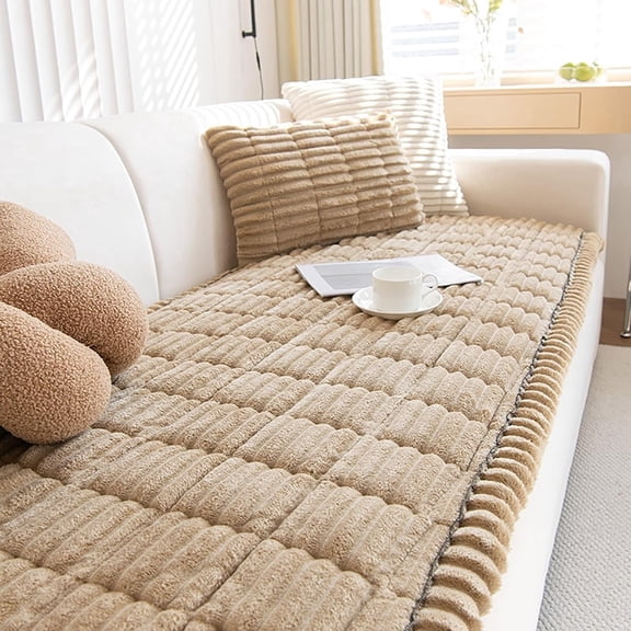 Pet Couch Cover Dogs Washable Non-Slip Couch Protector Pet Friendly Dog Mat for Couches and Sofas,Coffee 23.62"x 59"