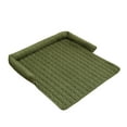 thumbnail image 1 of Fuzzy Pet Couch Cover Sofa Protector Calming Dog Bed Mat with Bolster for Cats and Dogs, 1 of 7