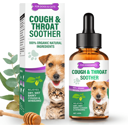 Pet Cough Treatment for Dogs & Cats, 60ml