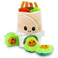thumbnail image 1 of Pet Craft Hide 'n Seek Plush Dog Toy Crinkle Squeaky Interactive Toy for Small Medium Dogs, Burrito, 1 of 6