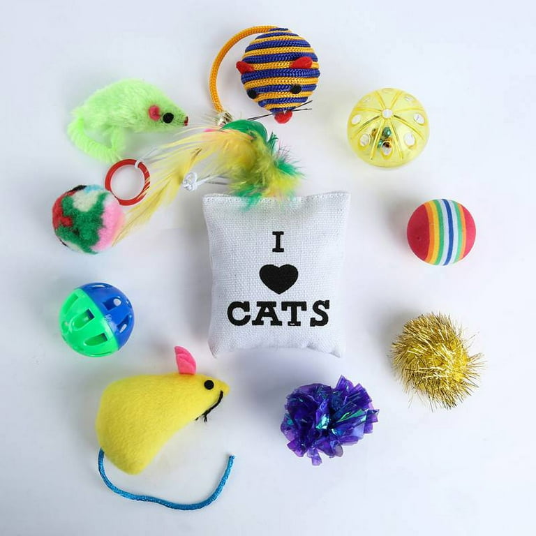 Pet Craft Supply Cat Toy Set Multi Color cat accessories