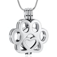 thumbnail image 1 of Pet Cremation Jewelry For Ashes For Dog/Cat Paw Stainless Steel Memorial Locket Urn Necklace Inside Mini Case Keepsake Cremation Jewelry Women Men, 1 of 6