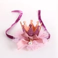 thumbnail image 1 of Pet Cute Birthday Party Princess Crown Hat, Adjustable Elastic Lace, Suitable For Small Dogs And Cats, 1 of 5