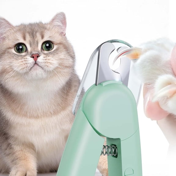 Pet Daily Kit LED Lamp Pet Nail Clipper Green