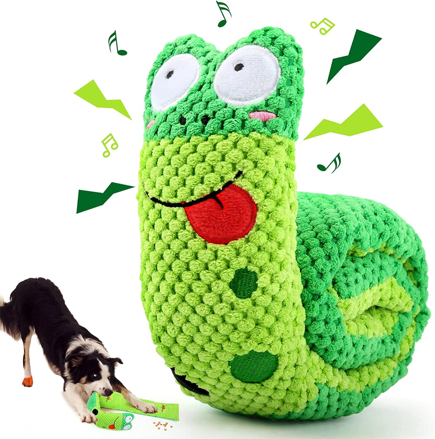 Noise-Relieving Dog Toy Frog Toy Intelligence Leakage Sniffing and Playing  Toy Companion Bite-Resistant Pet Supplies in 2023
