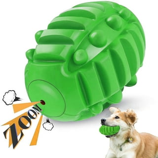 Oneisall Dog Toys for Aggressive Chewers, Rubber Football Shape