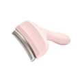 thumbnail image 1 of Pet Deshedding Brush Curved Stainless Steel Blade Grooming Comb Shedding Tool For Medium Long Haired Dogs And Cats, 1 of 9