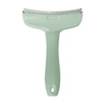 thumbnail image 1 of Pet Deshedding Brush for Dogs Cats, Self Cleaning Grooming Comb for Short Long Haired Pets, Large, Green, 1 of 2