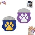 thumbnail image 1 of Pet Detangling & Flea Comb, Pet Detangling Flea Comb for Dogs and Cats, Stainless Steel Tear Stain Remover for Long & Short Hair (Purple+Blue), 1 of 6