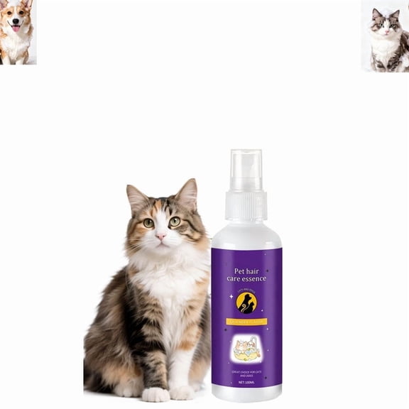 Pet Detangling Spray for Dogs & Cats,Detangler Spray,Dog Detangler Sprays,for Dogs, Cat & Dog Matted Fur Remover Grooming (1PCS)