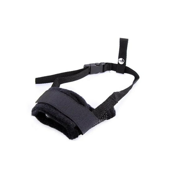 Pet Dog Adjustable Bark Bite Mesh Mouth Muzzle Grooming Anti Stop Chewing For Small Dogs Nylon Belt Dog Accessories Pet Products