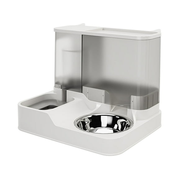 Pet, Dog, Automatic Feeder, Ca T, Dog, Automatic Water Dispenser, Dog Bowl, Ca T Basin, Water Feeding Combination Bowl