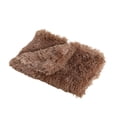 thumbnail image 1 of Pet Dog Bed Blankets, Fluffy Dog Throw Blankets Sleep Mat, Soft Puppy Blankets Cat Kitten, Fuzzy Reversible Blanket for Bed, Couch, Sofa, Travel, Washable & Lightweight, 31x21in, 1 of 6