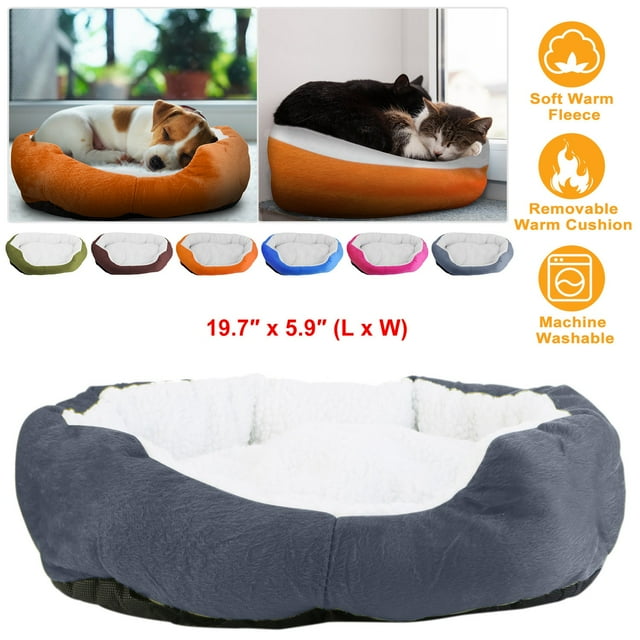 Pet Dog Bed & Cat Bed, iMounTEK AntiAnxiety Cozy Nest Sofa Bed Warming