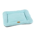 thumbnail image 1 of Pet Dog Bed Indestructible Crate Bed Mat Washable Chew Proof Cat Pad With Hidden Zipper & Bottom For Large Medium And Small Cozy Sleeping L Sky Blue, 1 of 4