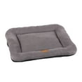 thumbnail image 1 of Pet Dog Bed Indestructible Crate Bed Mat Washable Chew Proof Cat Pad With Hidden Zipper & Slip Bottom For Large Medium And Small Cozy Sleeping M Grey, 1 of 4