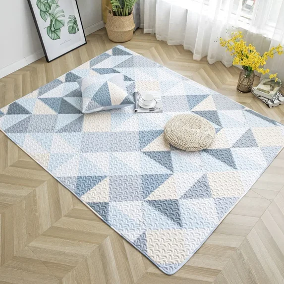 Pet Dog Cage Bottom Mat Absorb Urine Keep CoolIing Moistureproof Bite Resistant Cotton Customized Dog Beds for Large Dogs Mat (13,90x160cm)