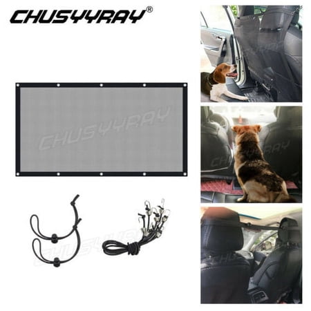 Pet Dog Car Net Barrier Car Mesh Obstacle Fence Fit Cars Vans SUV's & Trucks