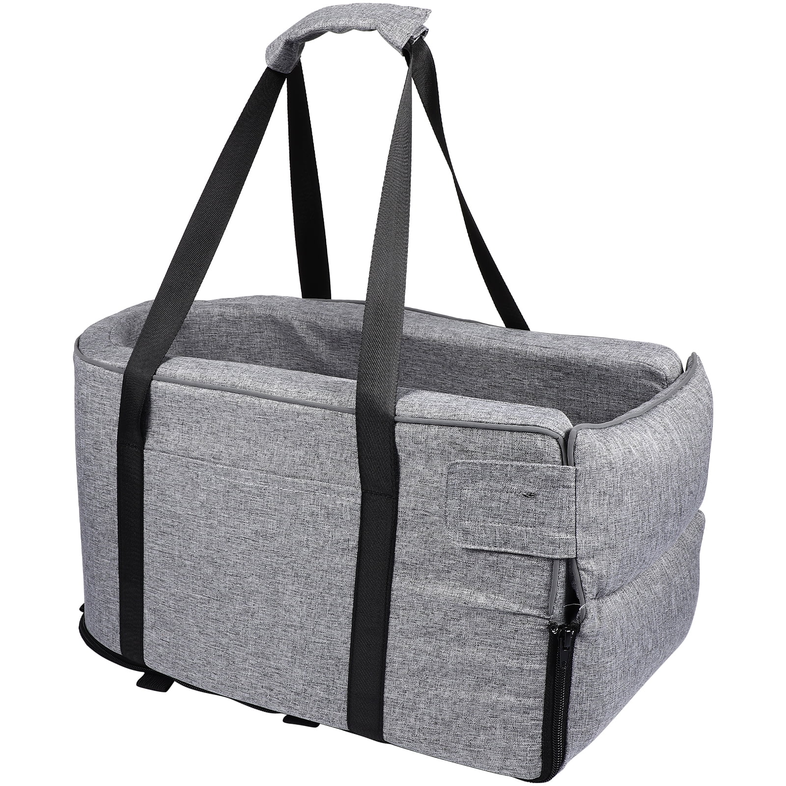 Pet Dog Car Seat with Handles Pet Car Booster Seat for Armrest Center