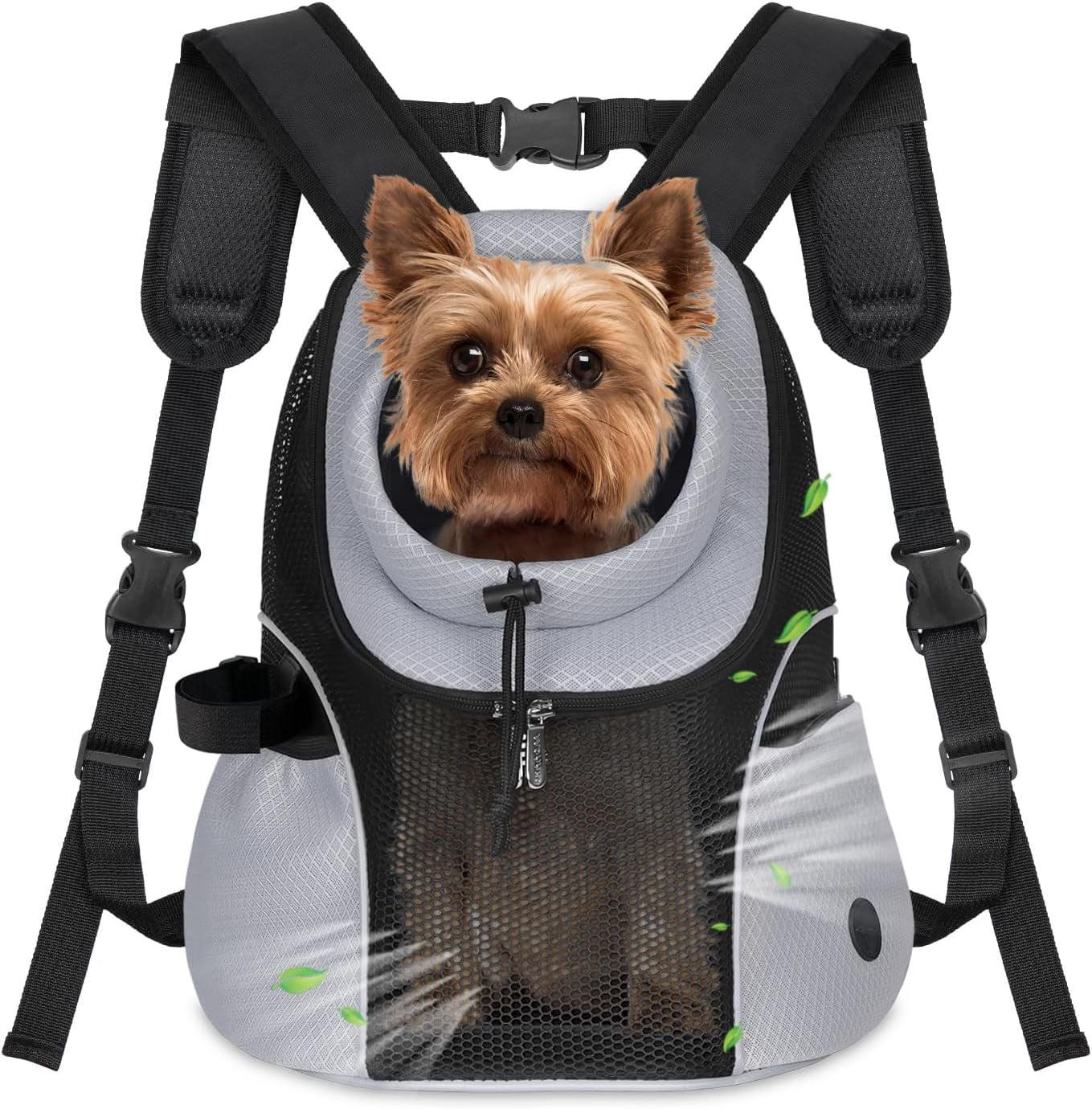 Pet Dog Carrier Backpack Small Dog Front Backpack Ventilated Mesh Dog Travel Back