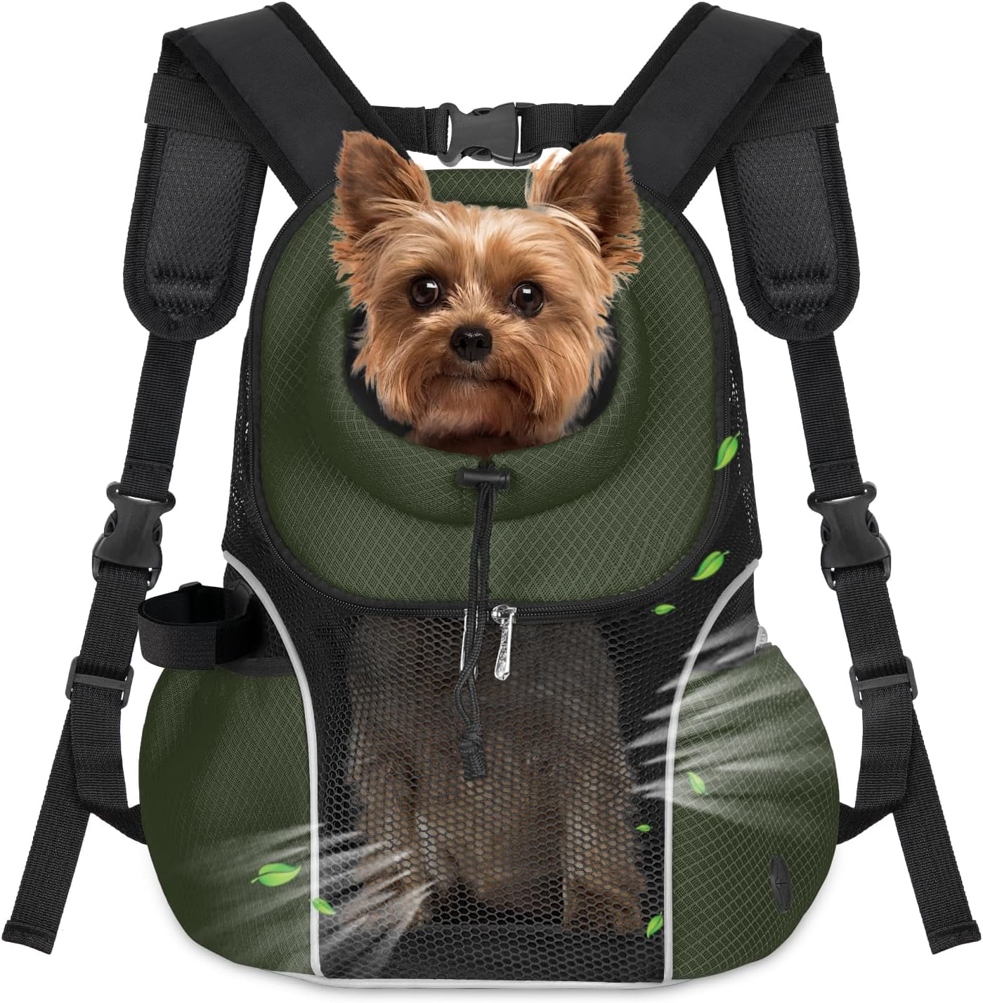 Pet Dog Carrier Backpack Small Dog Front Backpack Ventilated Mesh Dog Travel Back