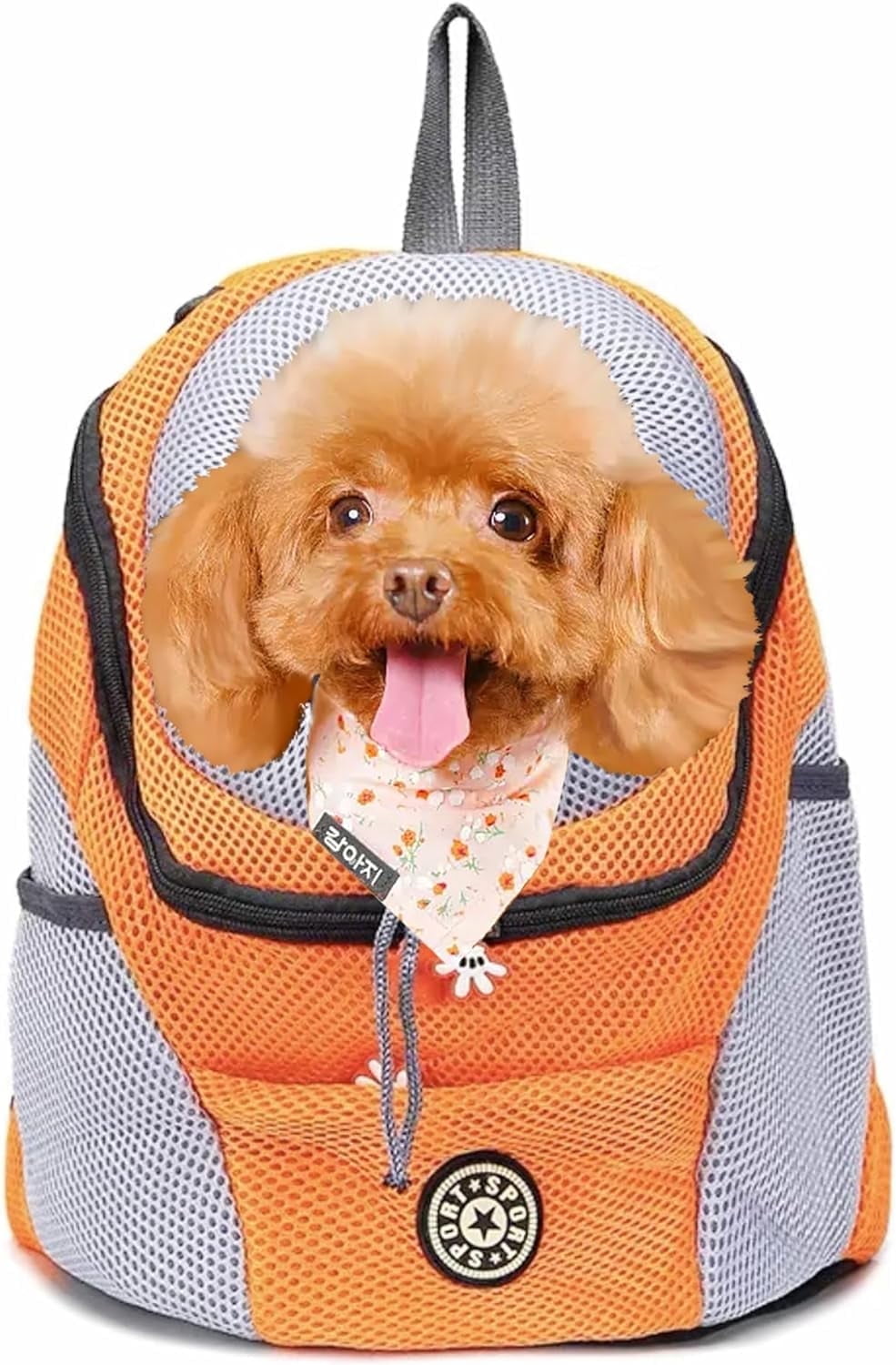 Pet Dog Carrier, Travel Back Pack with Safety Reflective Strips for Travel Hiking Cycling Outdoor Dogs Cats